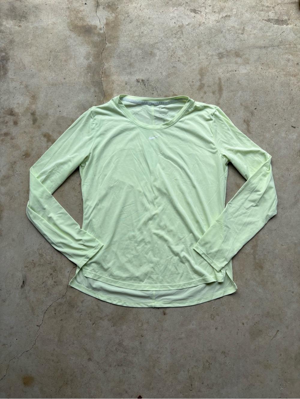 #43 Nike Dri-Fit Light Green Long Sleeve
